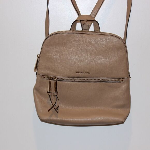 Michael Kors Rhea Medium Slim Leather Backpack - Picture 5 of 12